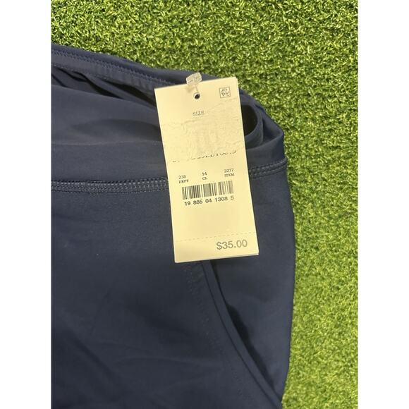 Lands' End women's active shorts in navy blue size large - Picture 4 of 4